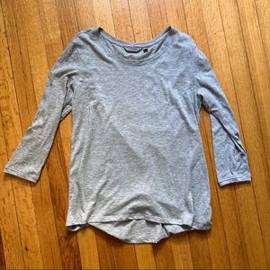 SOLD ON XPOST Athleta Grey Asana Top S